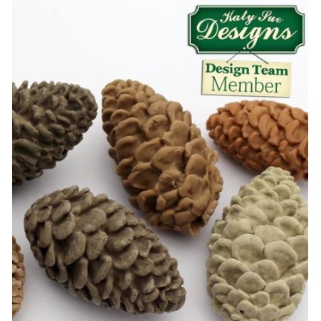 Κουκουνάρια - Καλούπι Σιλικόνης της Katy Sue