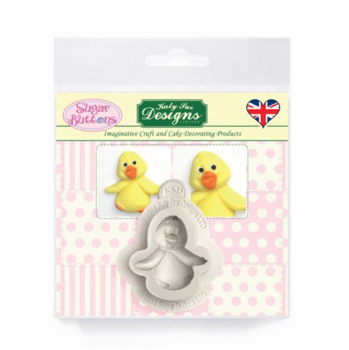 Μικρό Κοτοπουλάκι Καλούπι σιλικόνης - Baby Chick Button - της Katy Sue