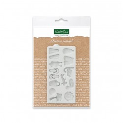 Μινιατούρες Σετ Παραλίας Καλούπι σιλικόνης της Katy Sue 