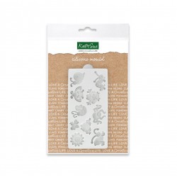 Μινιατούρες Summer Bugs Καλούπι σιλικόνης της Katy Sue 