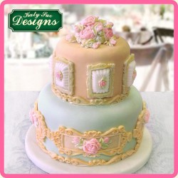 Καλούπι Σιλικόνης της Katy Sue σειρά Μίνι Πορτραίτα - Παραλληλόγραμμο Βιντάζ (Vintage Rectangle)