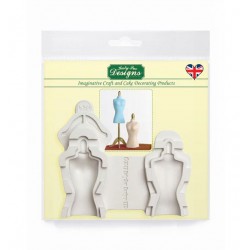 Μανεκέν καλούπι σιλικόνης της Katy Sue 