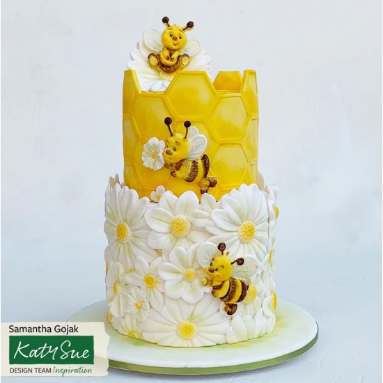Μέλισσες - Zuzz and Friends Bees - Καλούπι σιλικόνης - της Katy Sue