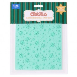 Snowy Nights - Χριστουγεννιάτικο ανάγλυφο καλούπι σιλικόνης