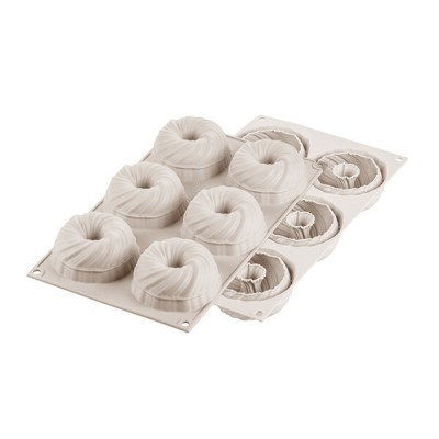 MINI INTRECCIO Καλούπι Σιλικόνης της Silicomart Ø 75 h 35 χιλ.