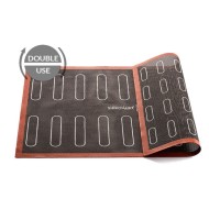 Αντικολλητική Επιφάνεια Επαγγελματική για ΕΚΛΕΡ κατάλληλη για ψήσιμο 30 x 49,5εκ -Silikomart