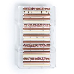 Πούρο επαγγελματικό καλούπι σοκολάτας 18 θέσεων 200 x 120 x 20 mm