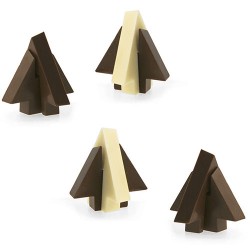 Τρίγωνο Συναρμολογούμενο 14 θέσεων Επαγγελματικό Καλούπι Σοκολάτας