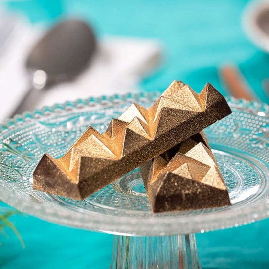 Serena Επαγγελματικό Καλούπι Μπάρας σοκολάτας 5 θέσεων