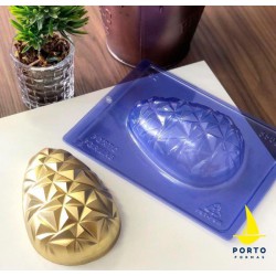 ΑΒΓΟ Διαμαντένιο 3D καλούπι σοκολάτας 155 x 103 x 56,5- 3 εξαρτημάτων.