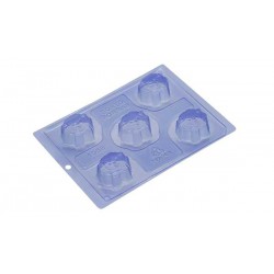 Προβατάκια καλούπι σοκολάτας 50,5 x 21χιλ. βάθος - 3 εξαρτημάτων.