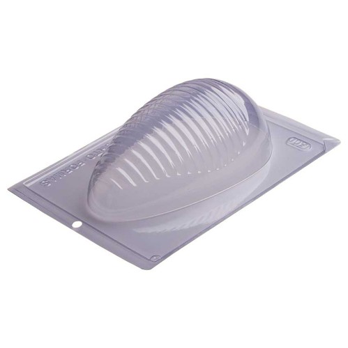 ΑΒΓΟ με γραμμές οριζόντιες καλούπι σοκολάτας 187 x 117 διάμετρο- 3 εξαρτημάτων.