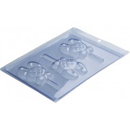 Γλειφιτζούρι Λαγός  καλούπι σοκολάτας 82 x 60 x 09 χιλ.