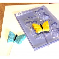 Γλειφιτζούρι Πεταλούδα καλούπι σοκολάτας 80 x 55 x 13χιλ.