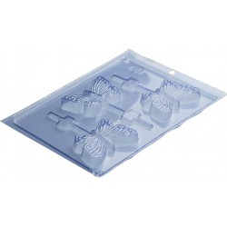 Γλειφιτζούρι Πεταλούδα καλούπι σοκολάτας 80 x 55 x 13χιλ.