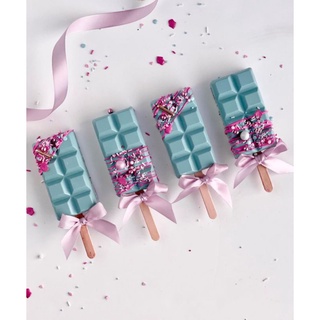 Μπάρα σοκολάτας σε Ξυλάκι καλούπι σοκολάτας 86 x 80 x 35 χιλ. - 3 εξαρτημάτων.