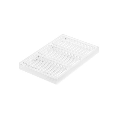 CUPOLA T - TRITAN Καλούπι Μπάρας σοκολάτας N.3 153 X 74 H 54 mm - Silikomart