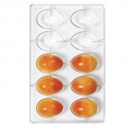Επαγγελματικό Πολυκαρβονικό Καλούπι Αυγού 10 θέσεων 60 x 42 x 20 Y χιλ. για αυγό 30g.