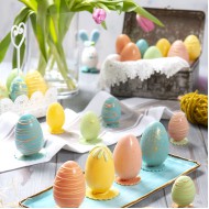 Επαγγελματικό Πολυκαρβονικό Καλούπι Αυγού 10 θέσεων 60 x 42 x 20 Y χιλ. για αυγό 30g.