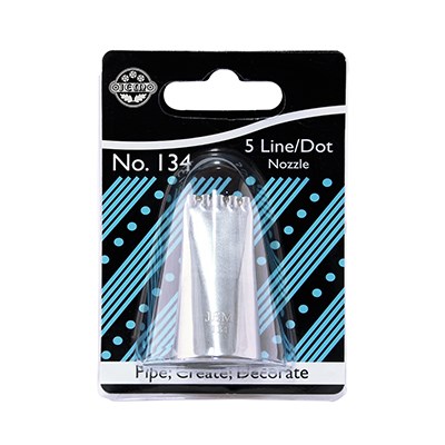 PME Μύτη Κορνέ - 5 στρογγυλεμένων γραμμών ή κουκκίδων ταυτόχρονα NZ134