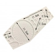 Ονειροπαγίδα και φτερά 26cm - Καλούπι σιλικόνης 