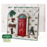  Καλούπι Σιλικόνης - Αγγλική Πόρτα - της Katy Sue