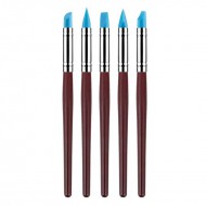 Πινέλα Σιλικόνης σε 5 σχέδια  (SiliconBrushes For Decoration)