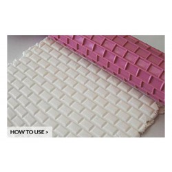 Επαγγελματικός Πλάστης Τουβλάκια  Ø 42,5 x 400 mm -Silikomart