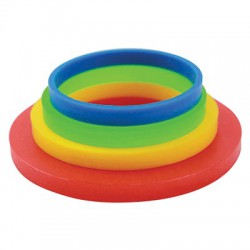 Δαχτυλίδια για μεγάλο Πλάστη 3,5 - 4εκ - Σετ 4 τεμ