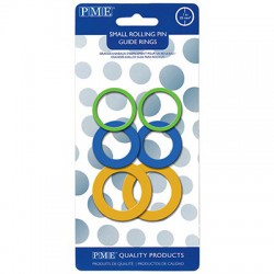 Δαχτυλίδια για μεγάλο Πλάστη 2,5εκ - Σετ 3 τεμ