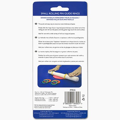 Δαχτυλίδια για μεγάλο Πλάστη 2,5εκ - Σετ 3 τεμ