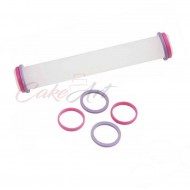 Μεσαίος Αντικολλητικός Πλάστης - 32x 3,5εκ μαζί με Δακτυλίδια