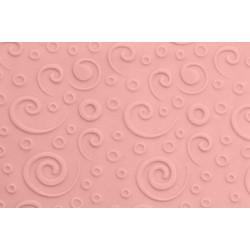 Μικρός ανάγλυφος πλάστης RETRO SWIRL 16.5 x1.2εκ - FMM