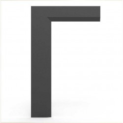 Cake Scraper Ίσιο Model 6 πλαστικό - 190 x 115mm