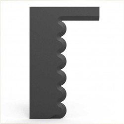 Cake Scraper Model 8 πλαστικό - 190 x 115mm