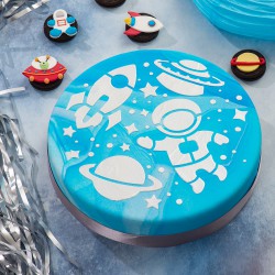 Stencil Διάστημα Φ25cm