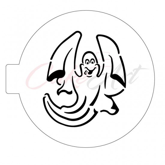 Φάντασμα - Διακοσμητικό Στένσιλ - 20εκ Διάμετρο