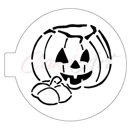 Κολοκύθα - Διακοσμητικό Στένσιλ -  20εκ Διάμετρο