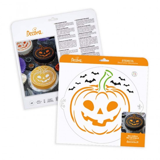 Κολοκύθα - Διακοσμητικό Στένσιλ -  25εκ Διάμετρο