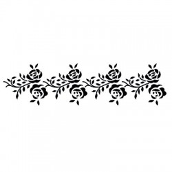 Τριαντάφυλλα Στένσιλ  της PME