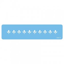 Δαντέλα χιονιού Στένσιλ της PME