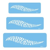 Φτέρη Σετ 3 Στένσιλ της PME