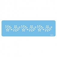 Μαργαρίτες κυλιόμενες Στένσιλ της PME