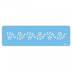 Μαργαρίτες κυλιόμενες Στένσιλ της PME