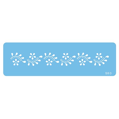 Μαργαρίτες κυλιόμενες Στένσιλ της PME