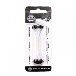 Μαύροι  Στήμονες μεγάλο μέγεθος για βρώσιμα λουλούδια 50τεμ. - PME