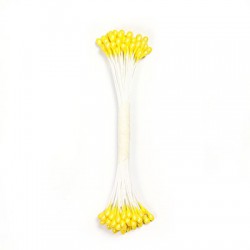 Κίτρινοι Στήμονες μεγάλο μέγεθος για βρώσιμα λουλούδια 50τεμ. - PME
