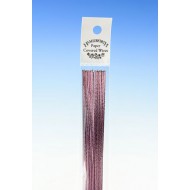 Νο.22 Ροζ Μεταλλικό Σύρματα Λουλουδιών 25 τεμ.