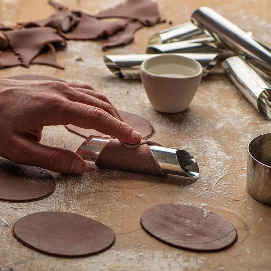 Κανόλι Σικελικά αντικολλιτικά  καλούπια 12εκ x Φ2 - Σετ 6Τεμ.