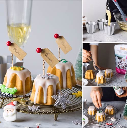 Pandoro - Ανοδιωμένο καλούπι αλουμινίου 750γρ. - Decora